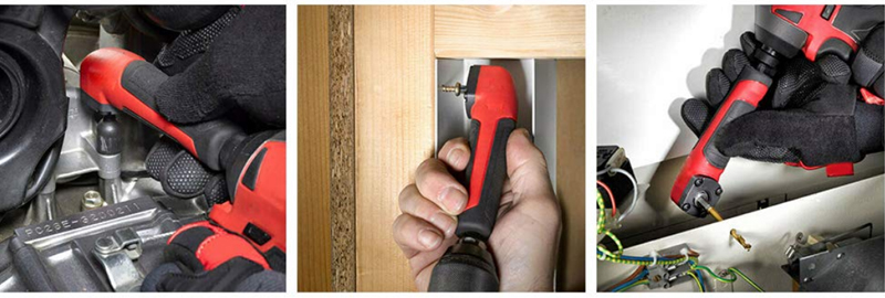 90/105/360 度 1/4 "六角シャンク磁気アダプタ曲げドリルリバーシブルラチェットドライバー調整可能なパワードライバーツール