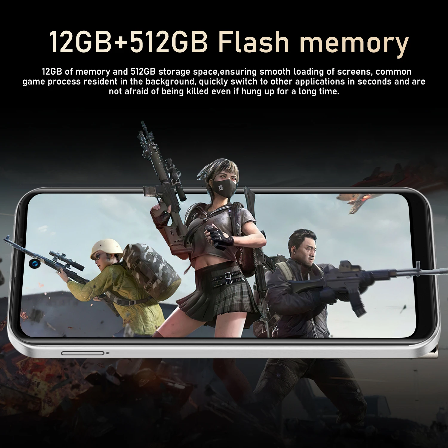 FUFFI A16 Pro Smartphone Cellphones Android 12 6.56 inch Screen,12+512GB,24+48MP,Mobile phone,5300mAh Google Play Store,Phone