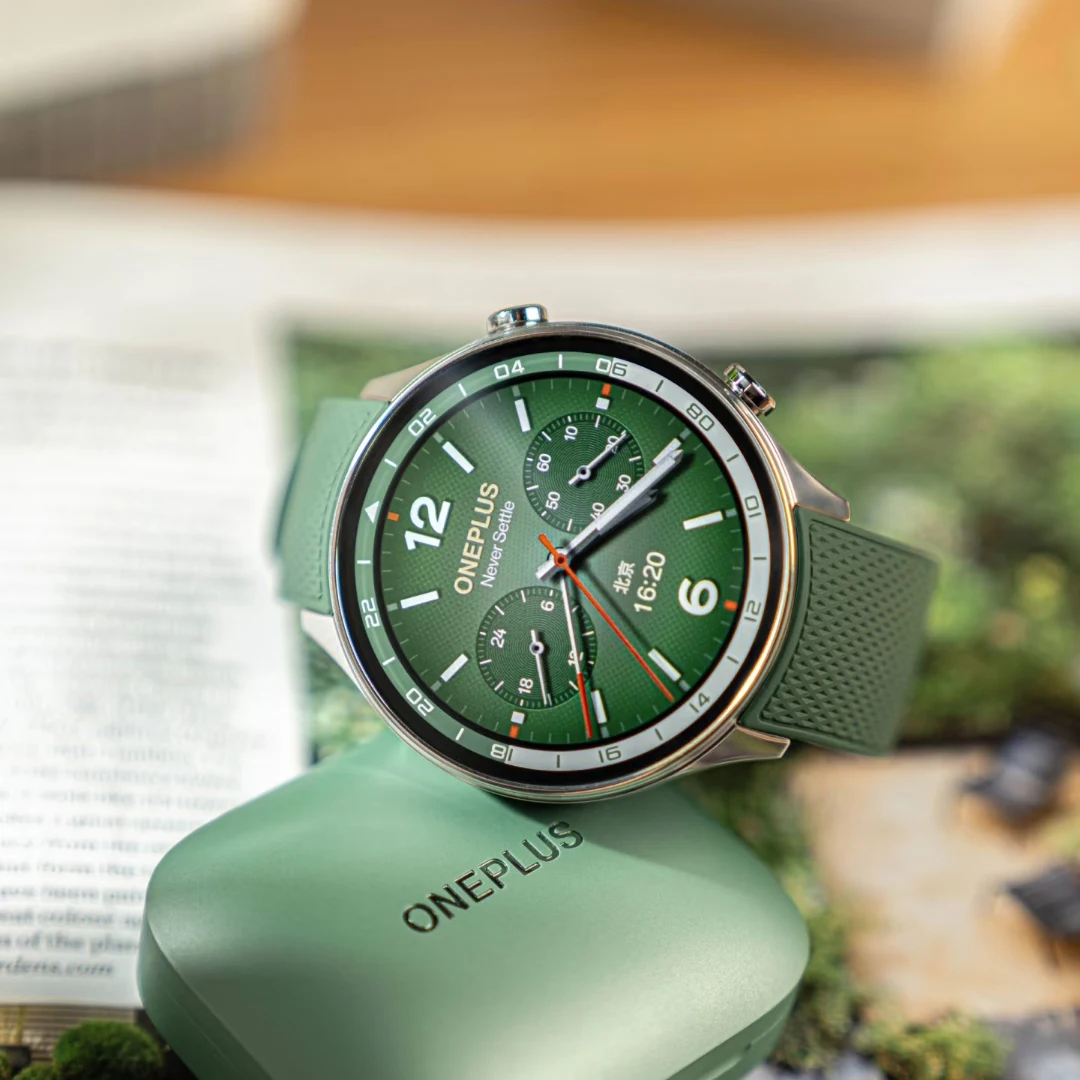 Algemene versie OnePlus Watch 3 Smart Watch 1,5 inch AMOLED-display 32 GB geheugen Snapdragon W5 Wear OS van Google IP68