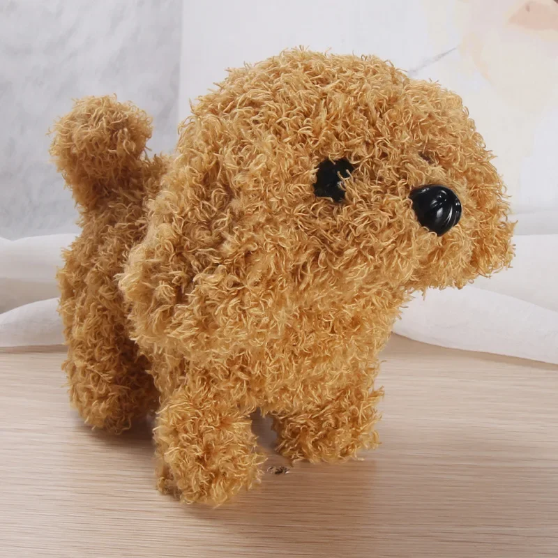 Enfants intelligent interactif en peluche chiot enfants jouets électroniques mignon Robot chien marche écorce saut Wag queue chien jouets pour bébé cadeau d'anniversaire