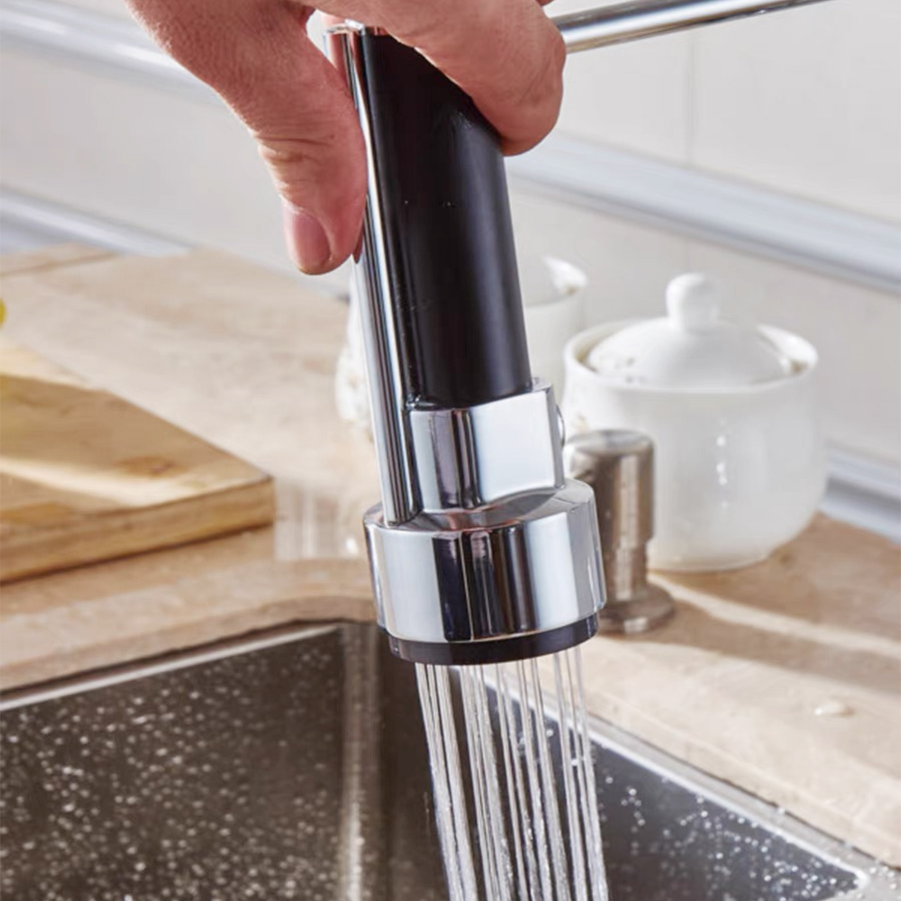 Universal G1/2 Kitchen Faucet Sprayer Head Water Stop Key Pull Out Spray Shower Nozzle Sink Tap Mixer Replacement Accessory