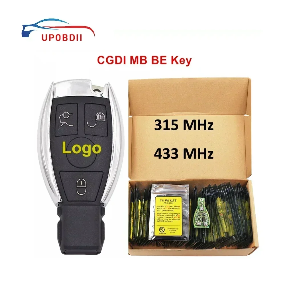 Оригинальный ключ CGDI MB CG BE 315 МГц/433 МГц для Mercedes Benz работает с программатором CGDI MB поддерживает все FBS3 и автоматическое восстановление