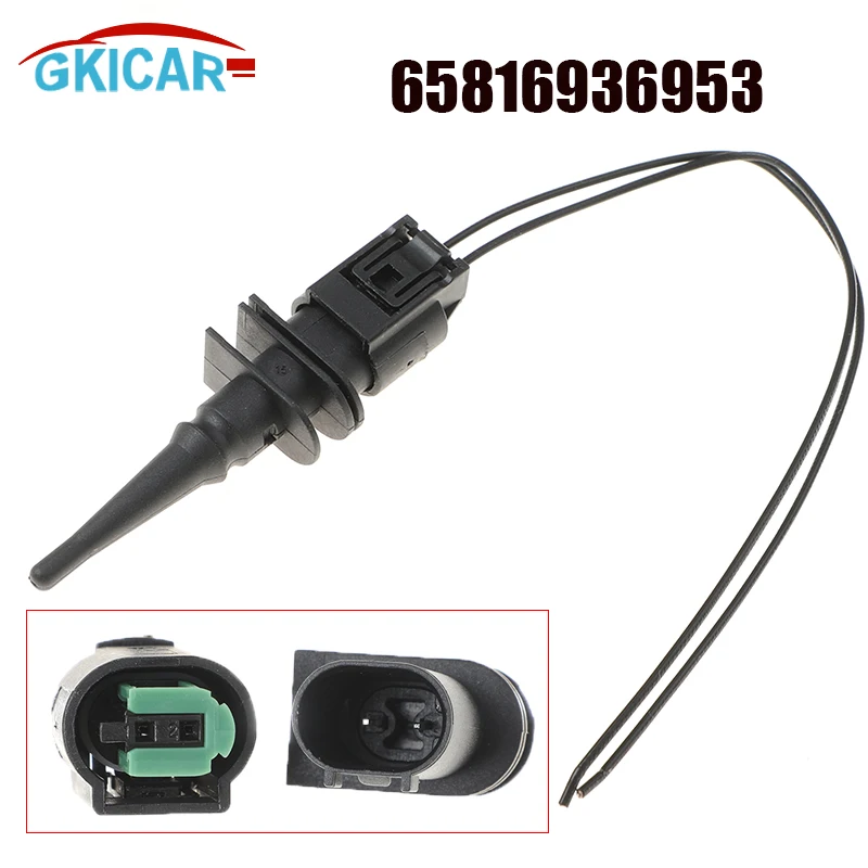 65816936953   Sensor de temperatura del aire exterior 65816905133   Para BMW 1 6 7 Series E39 E46 X3 X5 X6 Z4 Z8 MINI R50 R53 R56 R55