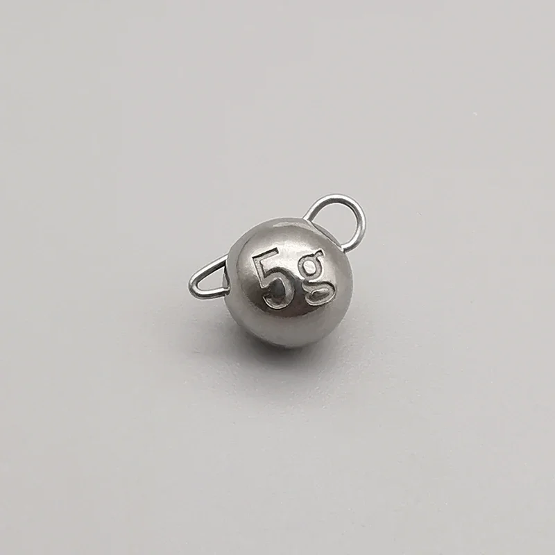 XLURES Nhanh Treo Thép Vonfram Dẫn Tai Lớn Khỉ 2G 3G 5G 7G 10G Quay móc Đối Trọng Dẫn Bắt Đầu Dẫn Mặt Dây Chuyền