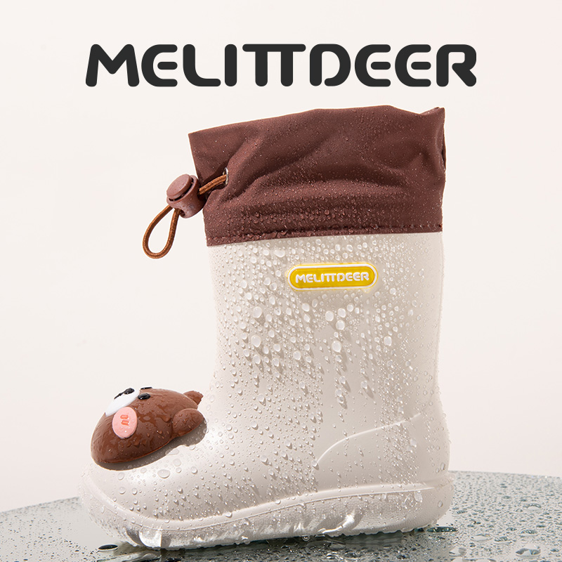 MELITTDEER Kids Rainboots - Waterproof Rain Boots For Boys And Girls,  Ideal For Rainy Days, Water Play
