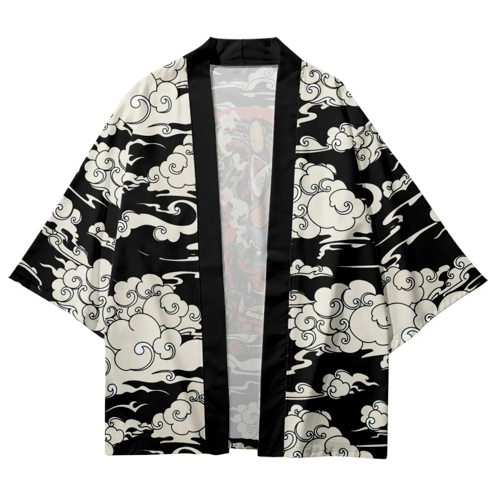 Japanese Ukiyo-e Series Element Cloak Kimono Robe Versatile Cloak