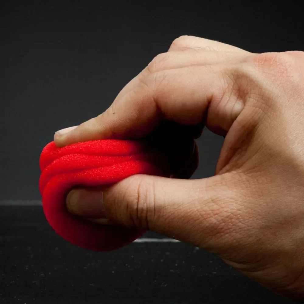 10 個子供レッドマジックボール小道具トリック魔法のおもちゃ子供のためのスポンジボールストリートクラシックイリュージョンステージコメディトリック小道具