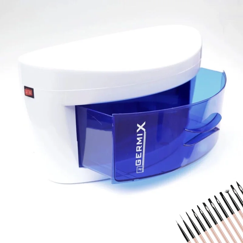 Esterilizador UV, gabinete de desinfección, caja desinfectante, esterilización con luz ultravioleta, herramientas de manicura, esterilizador, desinfectante de uñas