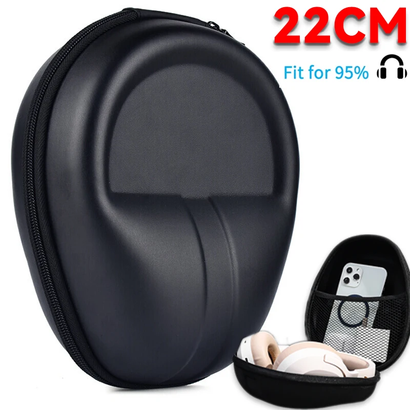 Universal Headphone Case for Sony WH-1000XM4 MDR-ZX100 WH-CH720N Headset Storage Bag Hard Shell Earphone Carrying Pouch Box