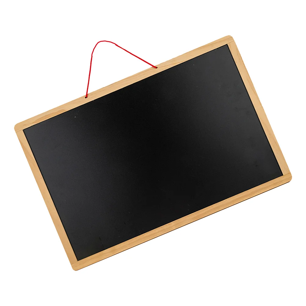White Board Blackboard Magnetic Whiteboard Message Chalkboard Frame Ornaments Double Side