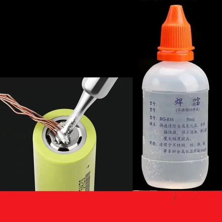 5/20/30g fluxo de solda líquido soldados água para folha galvanizada de aço inoxidável/cobre/ferro/soldagem de bateria