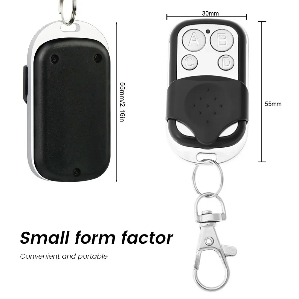 5YOA Push Button Remote Control Transmitter ABCD Lock Unlock 4Button 433MHz Universal 4 Buttons Garage Door Opener Remote