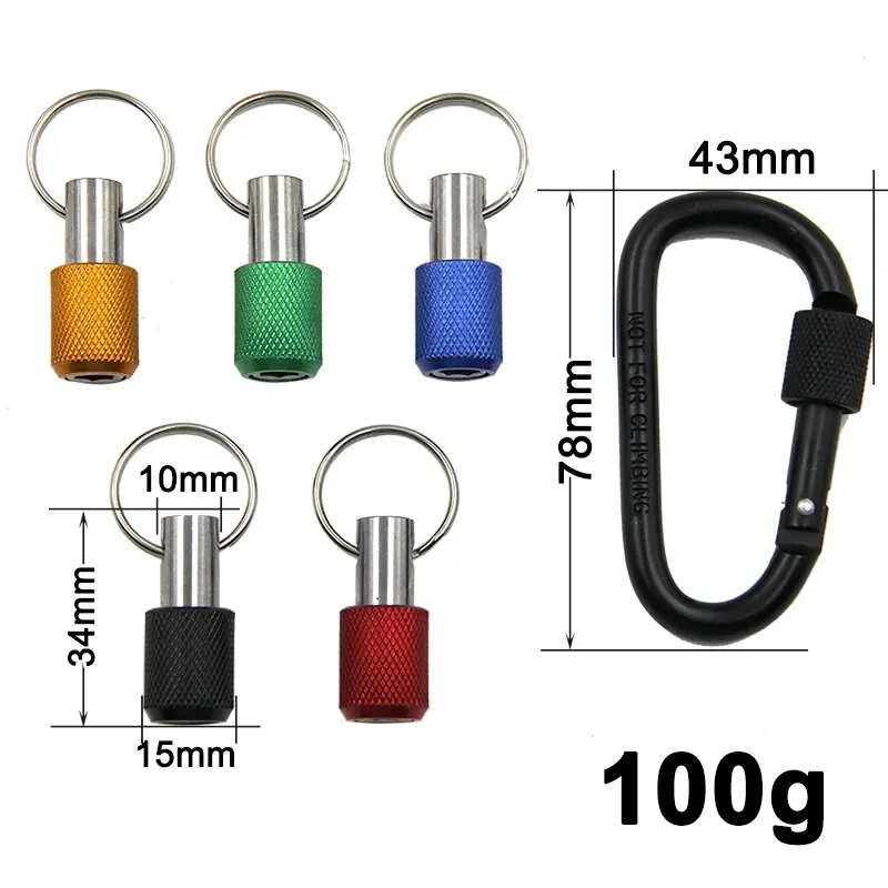 Cor Chaveiro Troca Rápida Extensão Rod, 1/4 Hexagonal Handle, Chave De Fenda Cabeça, Quick Release Sleeve, Conversão Tool Set, 5 pcs