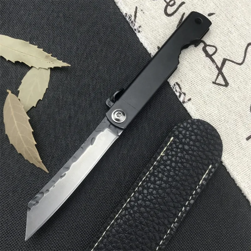 手作り鍛造ヒゴノカミ折りたたみポケットナイフポータブル EDC ツールキャンプポケットナイフ切断ナイフキッチンフルーツナイフギフト