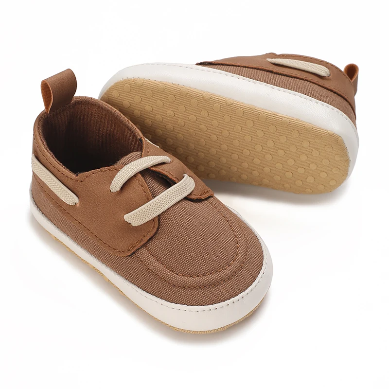 HAIZHIW 0-18M Baptism ทารกแรกเกิด Prewalker เด็กหญิงสบายๆรองเท้าหนังลื่น Soft-Sole ทารกเด็กวัยหัดเดิน First Walkers