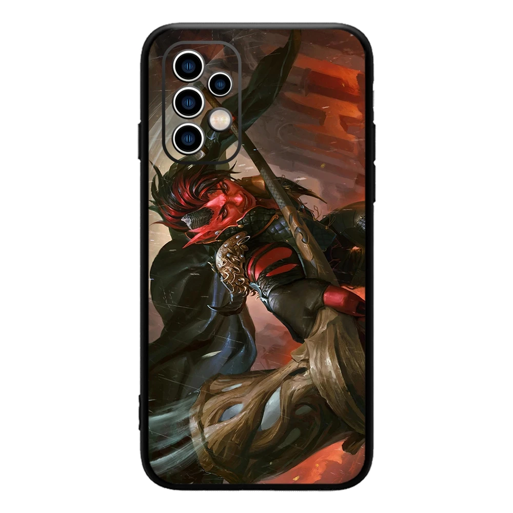 BG III Laz'el Game Baldur Gate3 Astarion Shadowheart Phone Case For SAMSUNG Galaxy A54 53 52 51 F52 A71 note20 ultra S23 M30 M21