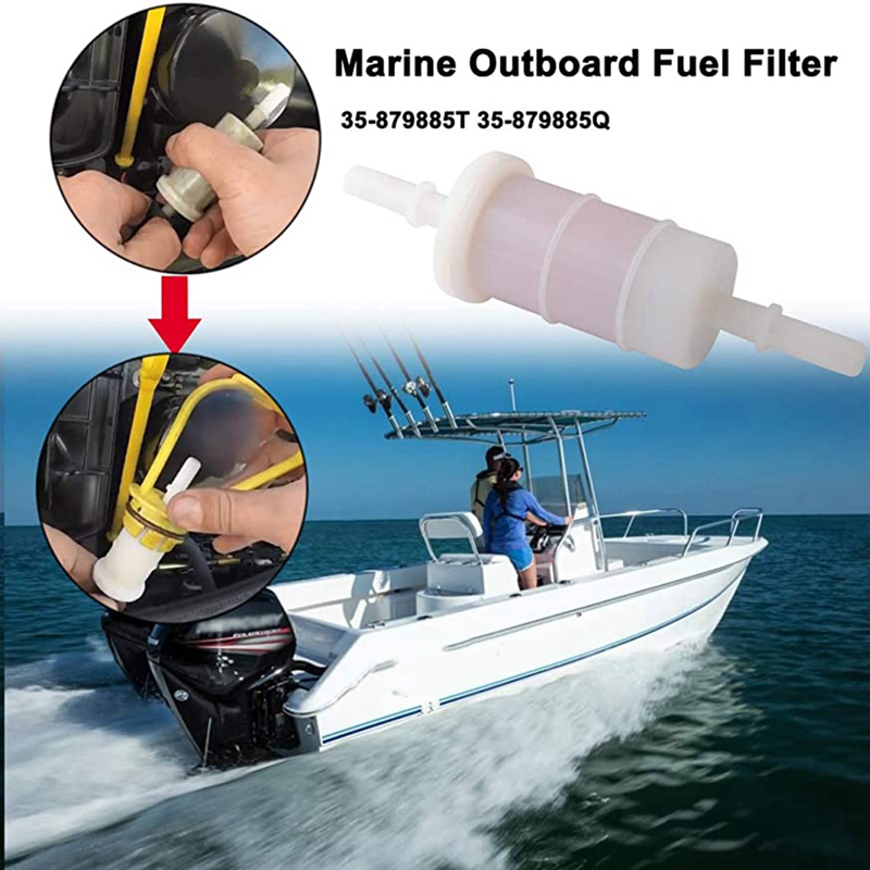 Filtro de combustível do carro para Mercury, Verado, Mercruiser, Quicksilver, motor de popa, 35-879885Q, 35879885Q, 35-879885T