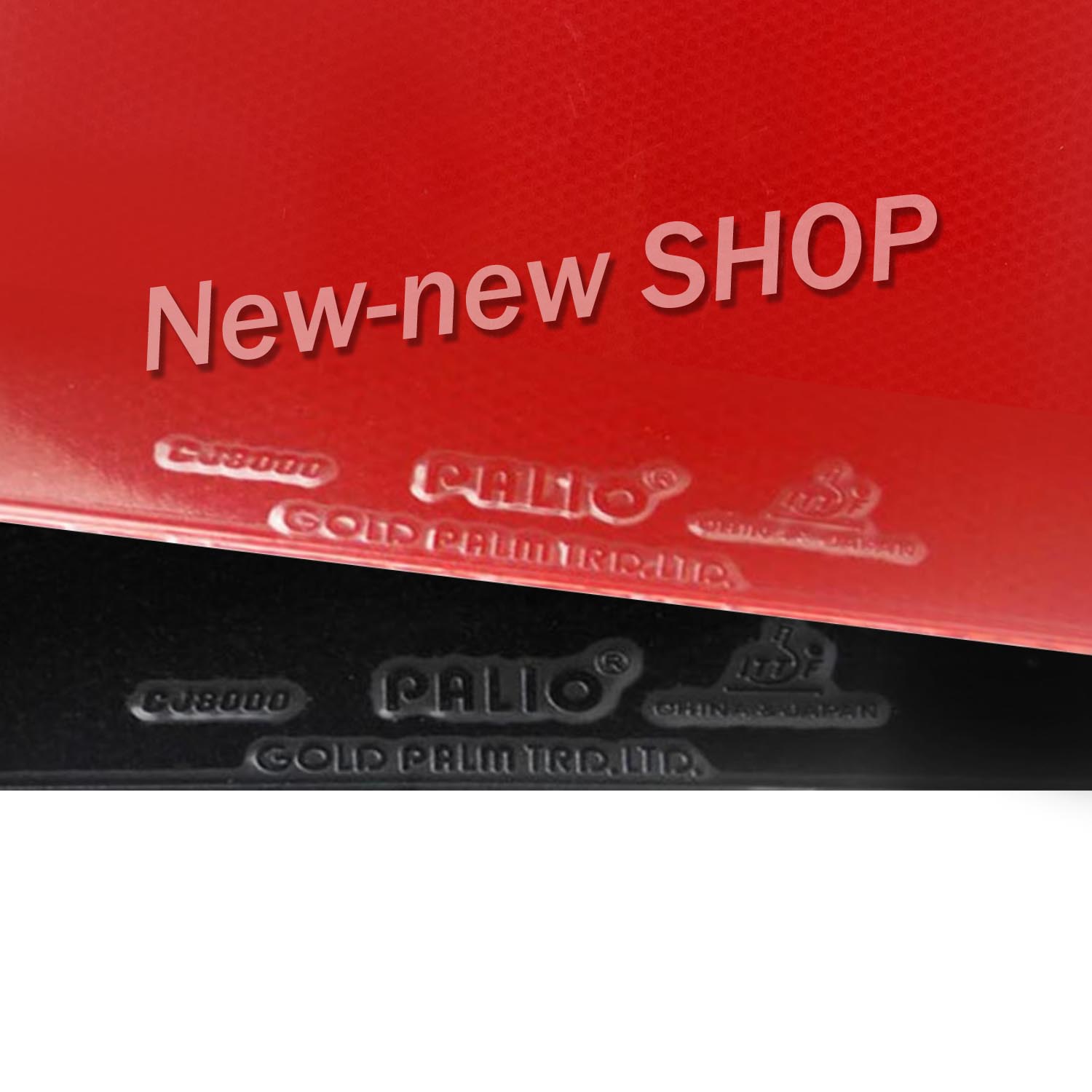 Palio CJ8000 Pips-In Table Tennis (PingPong) Rubber with Sponge (Hardness: 36-38)