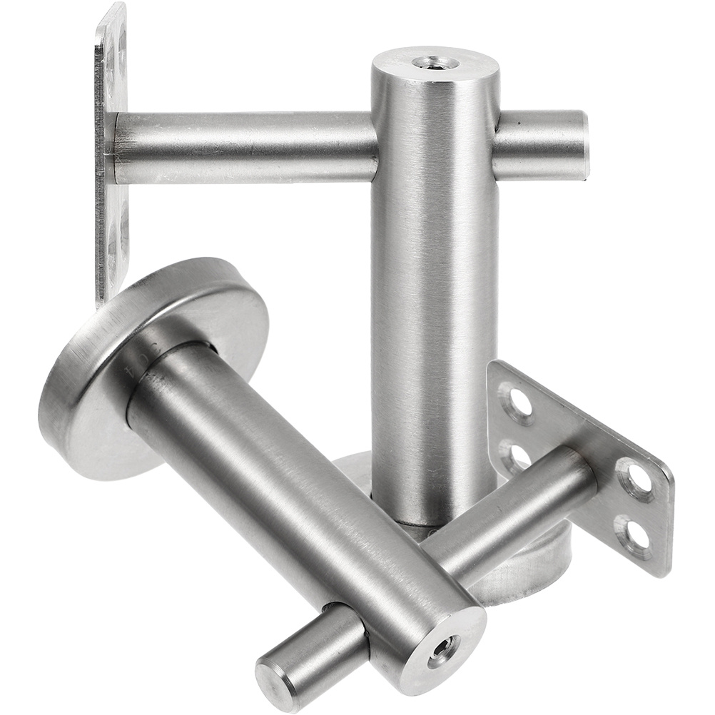 2Pcs High-Class Handrail Support Bracket Movable Design for Stairs Railings Building Guardrails Decorative Handrail Bracket