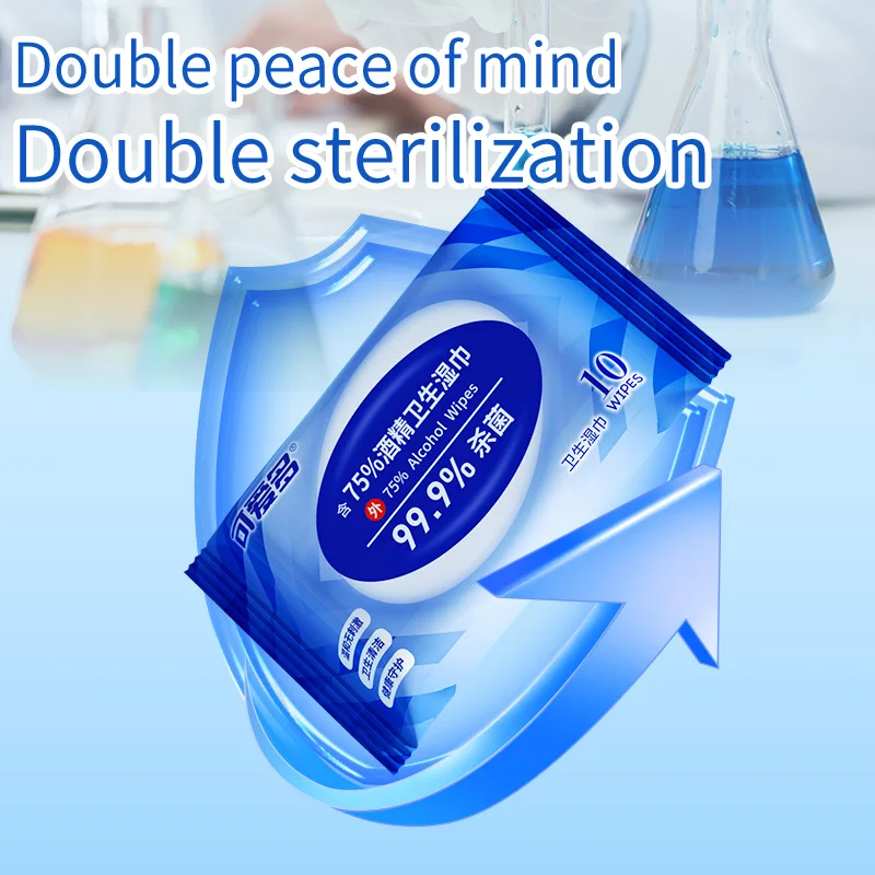Individually Wrapped Alcohol Wipes (30pcs) – 70% Isopropyl for Travel, Home & Electronics, Fast Shipping, Non-Toxic