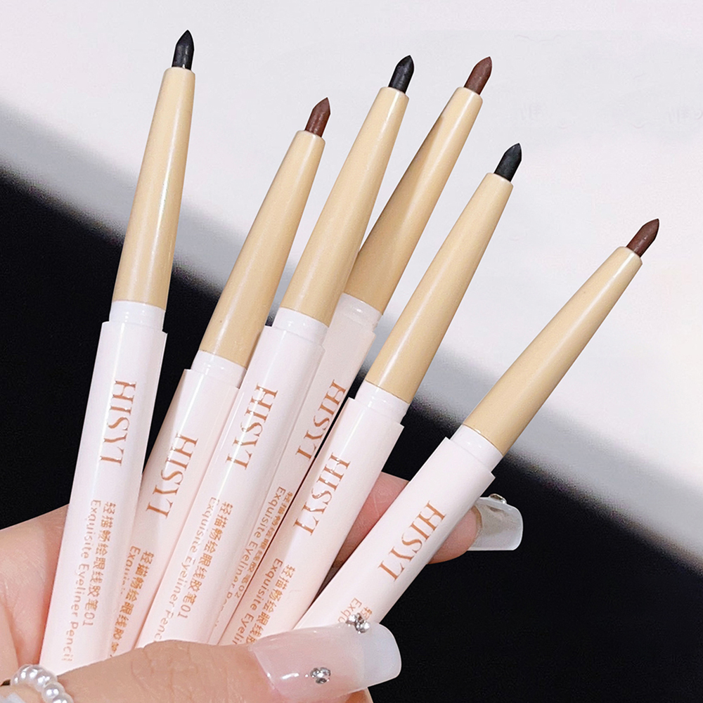 Light Sketch Gel Eyeliner Pencil - Waterproof, Long-Wearing, Smudge-Proof, Natural and Thin Eyeliner Pencil