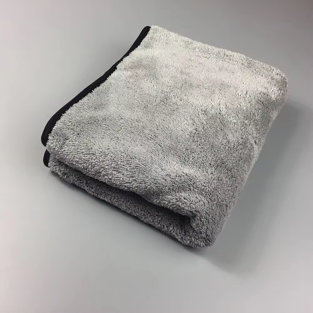 Toalha de microfibra para lavagem de carro, 100x40cm, secagem rápida, limpeza automática, pano extra macio, alta absorção de água para acessórios de lavagem de carro