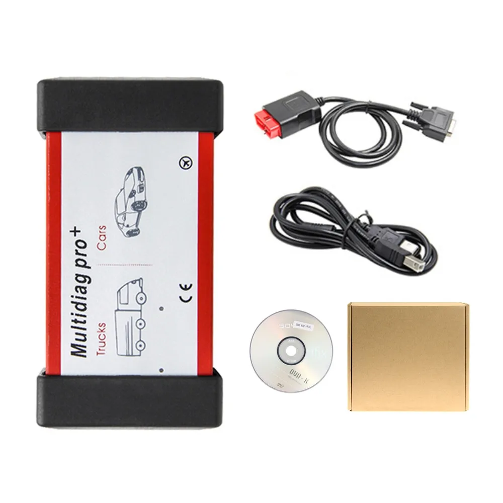 2023 Newest Multidiag Pro+ 2021.11 OBD2 Scanner for car truck Bluetooth with Double Board NEC Auto Scanner Car Diagnostic Tool