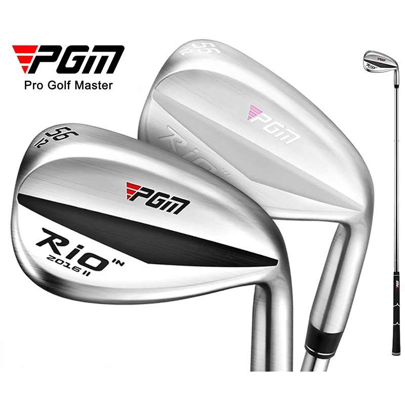 Kije golfowe PGM Kije piaskowe 52/56/60 stopni Mężczyźni Kobiety Srebrna główka pręta ze stali nierdzewnej SG010