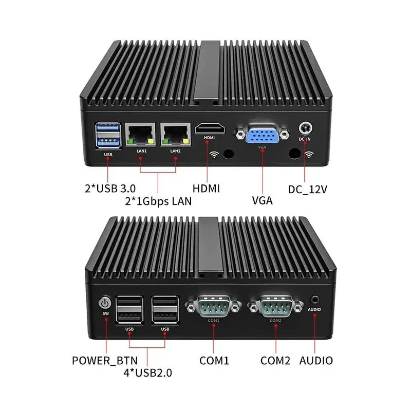 ミニPC inteln2840,デスクトップコンピューター,pfSense ddr3l,msata ssd,2lan,2com,vga,hdディスプレイ