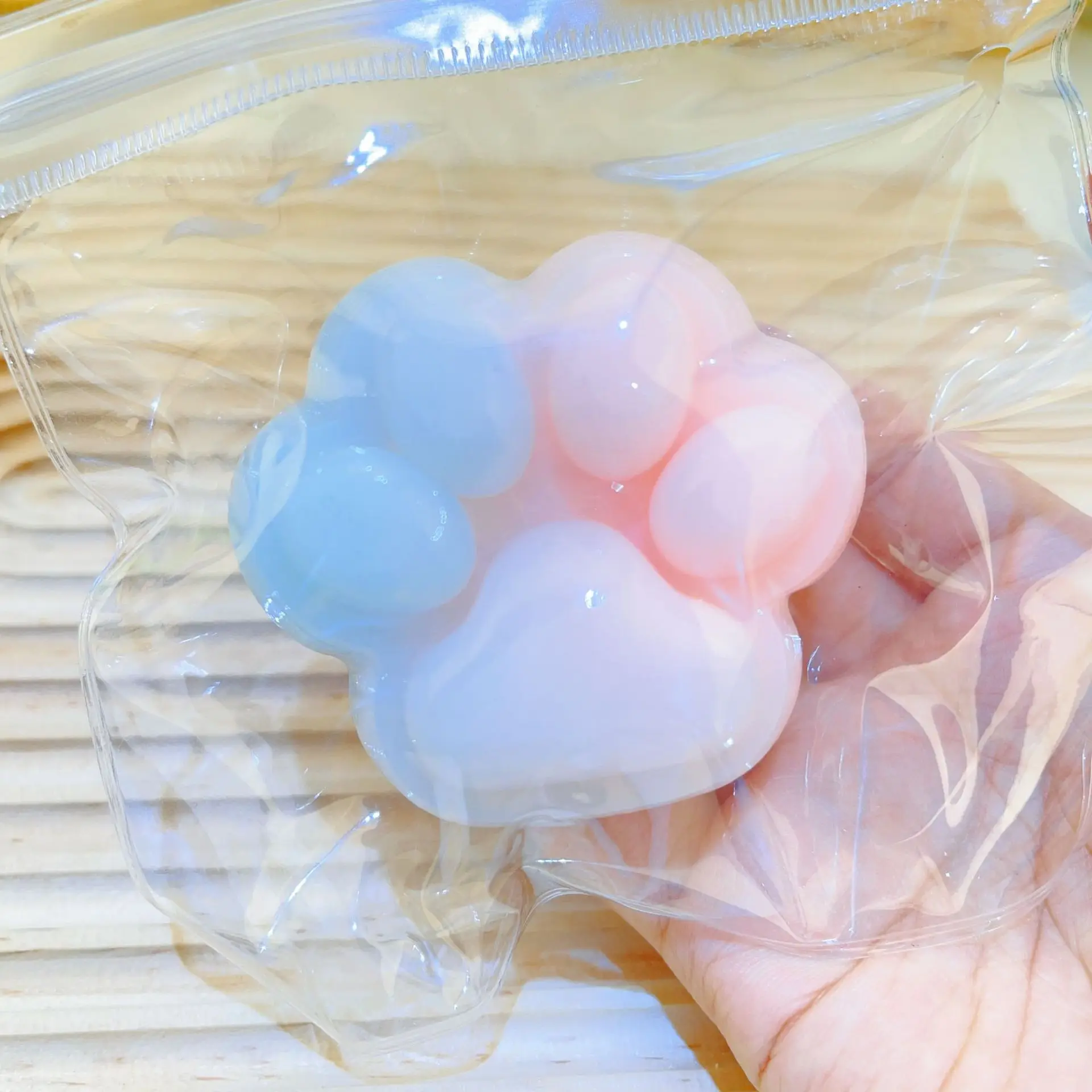 SimulationCat Paw Squishy Fidget ของเล่นตุ๊กตาน่ารัก Cat Paw ซิลิโคนช้า Rebound Pinch Decompression ของเล่นความเครียด Release Vent ของเล่น