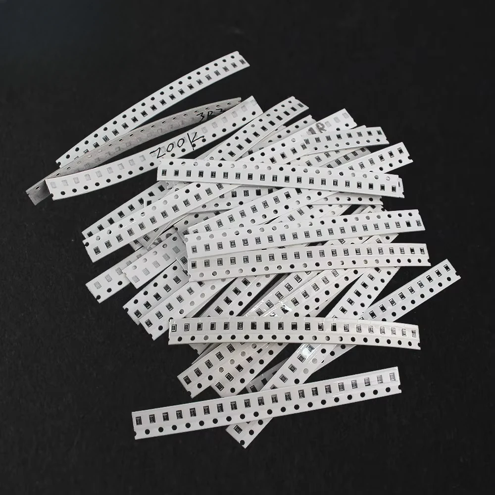 Kit de resistencias SMD de 660 piezas 0603 0805 1206 1% Kit surtido de resistencias 1 Ohm - 1M Ohm Kit de resistencias en chip