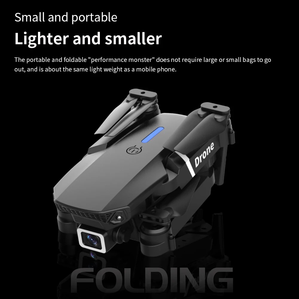 E88 Professionele groothoek RC Dron HD-cameramodus Opvouwbare helikopter Quadcopter Kid Gift Toys