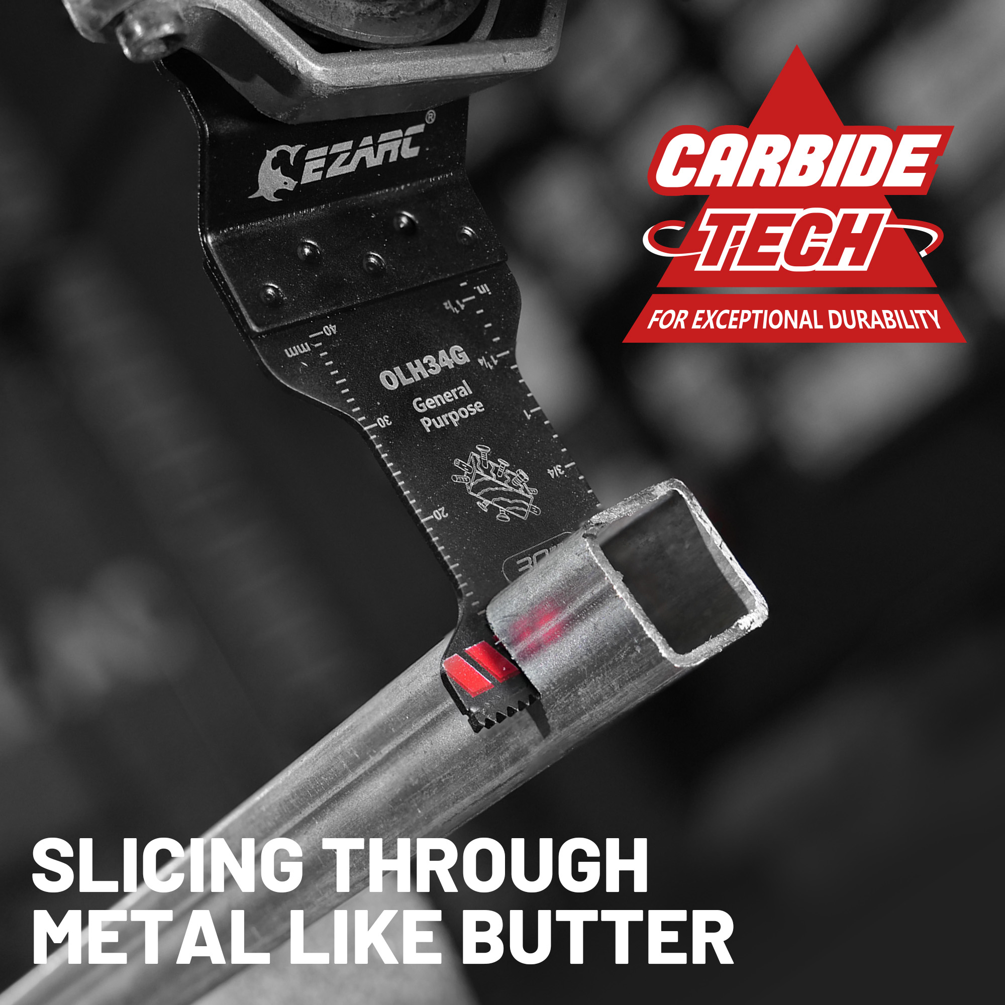 Hojas de sierra oscilantes de carburo Hojas multiherramienta de uso general Liberación rápida para clavos de metal Madera Plâtre Pared seca PVC