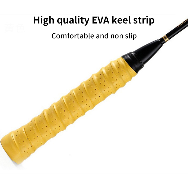 テニスやバドミントンラケット用の汗のない滑り止めグリップ、グリップを保護し、ゲームを改善します、1個