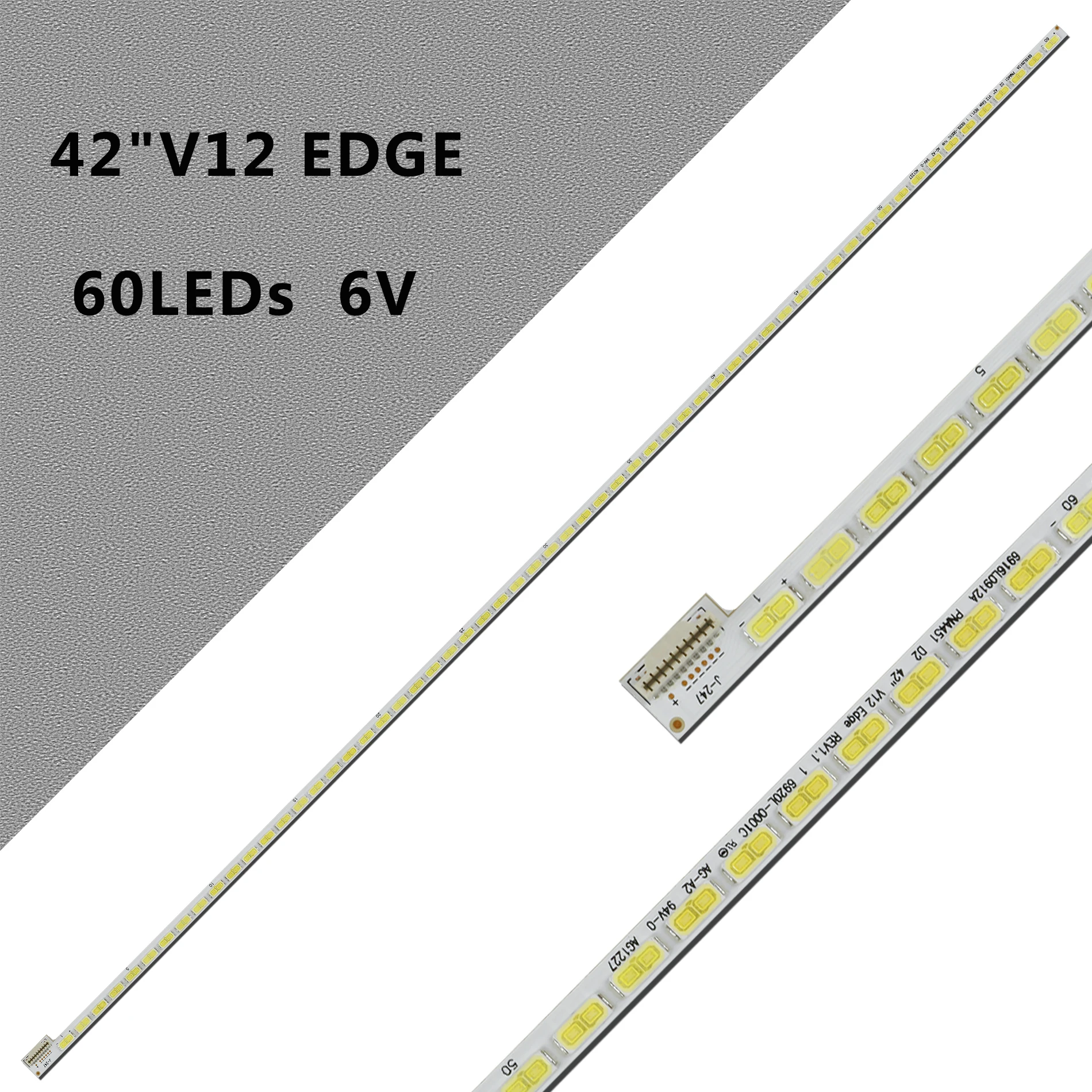 TV-LED-Array-Leisten für Philips 42PFL4307H/12 42PFL4007T/60 42PFL2507T/60 42PFL3507T/60 42PFL3527H/12 42pfl3507h/60 KLV-42HX655