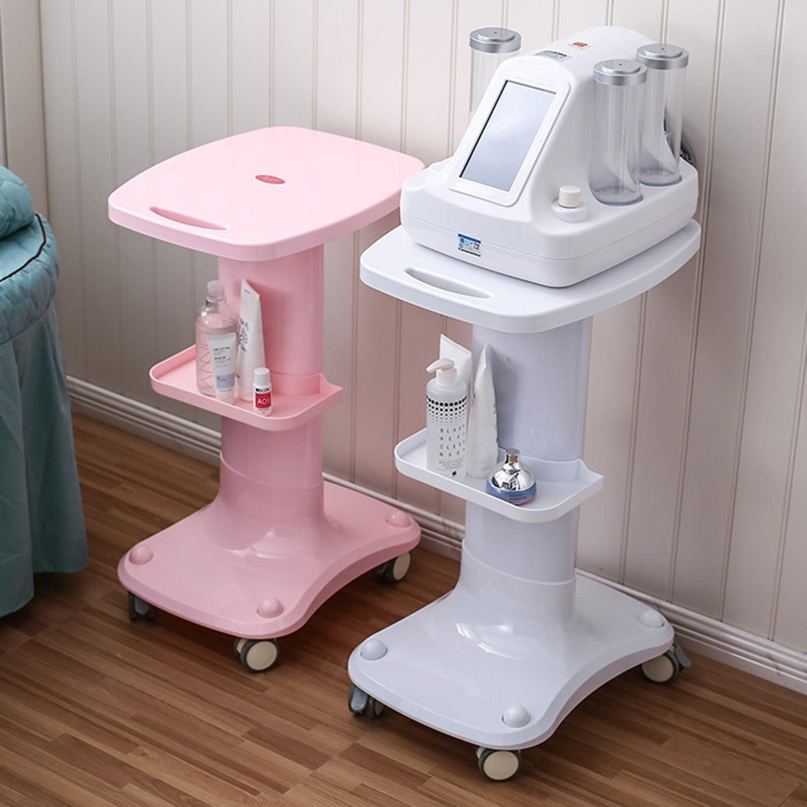Salon Spa Kosmetik maschine Trolley Stand Beauty Instrument Rollwagen halter Beauty Spa Trolley