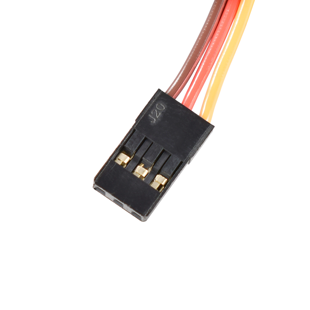 9imod DS35MG 35 kg wasserdichtes Servo 180 ° /270 ° Vollaluminiumgehäuse, Edelstahlgetriebe mit hohem Drehmoment für 1/8 1/10 RC Car