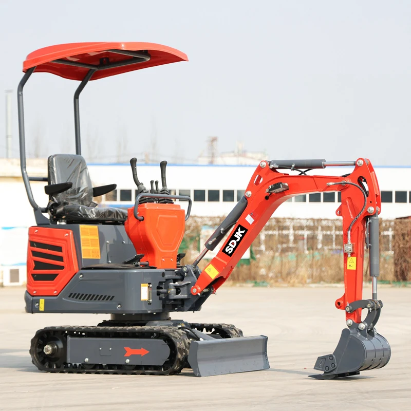 Multi functional Mini Excavator 1 Ton 1.2 Ton EPA Kubota Engine Home New Crawler Digger Chinese Mini Small Excavators Machine