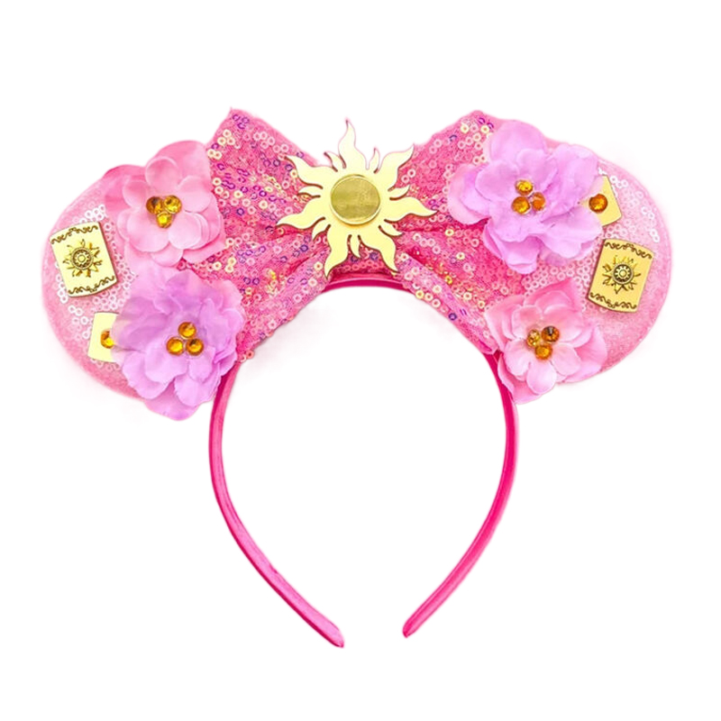 Mickey Mouse หู Moana Headbands ผู้หญิง Hook Bow Maui Hairband เกลียว Conch อุปกรณ์เสริมผมเด็ก Frangipani ดอกไม้ Headwear