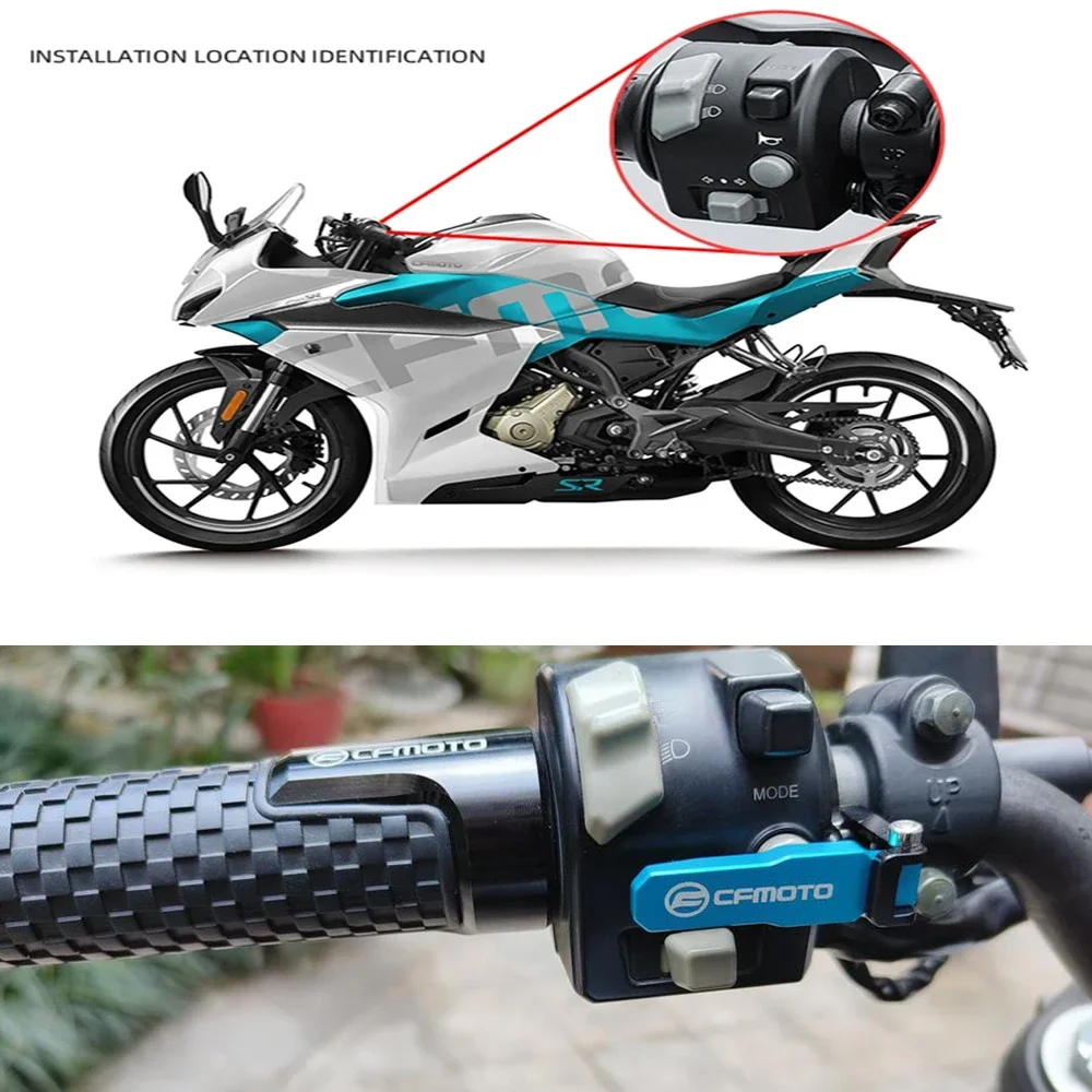 Motorcycle Switch Button Cover Horn Button Shell Extension Button Bracket For YAMAHA MT03 MT-03 MT 03 07 2021 2022 Accessories