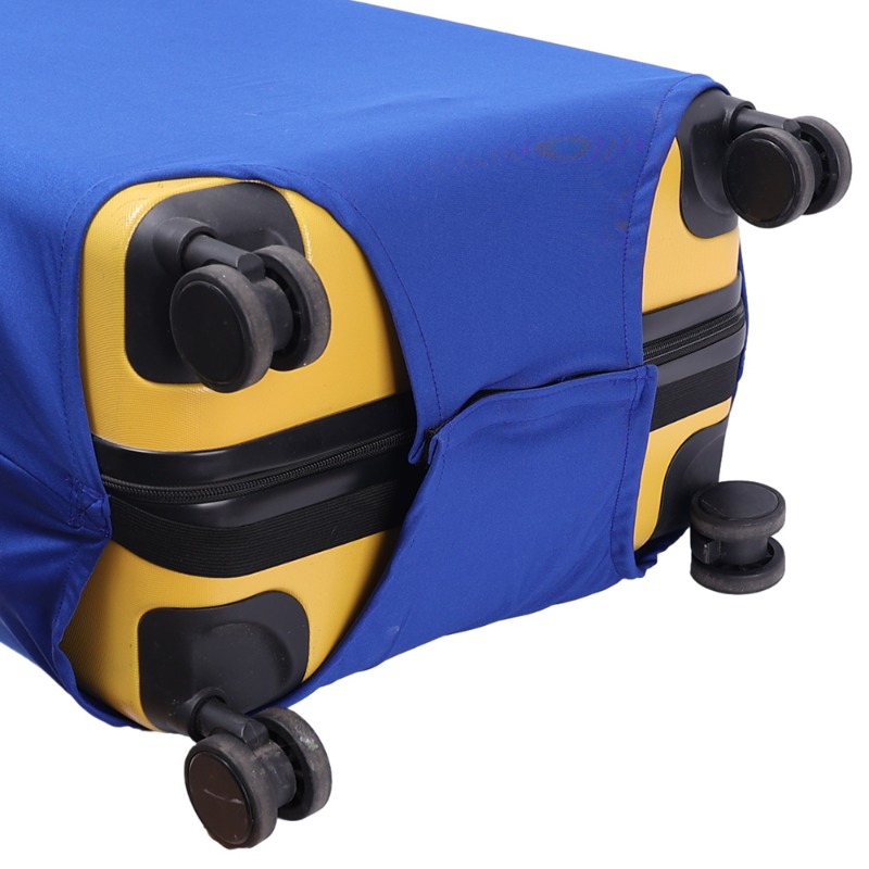 Funda elástica para equipaje para maleta de 18-28 pulgadas, accesorios de viaje, Protector de maleta de tela sólida, funda antipolvo para equipaje