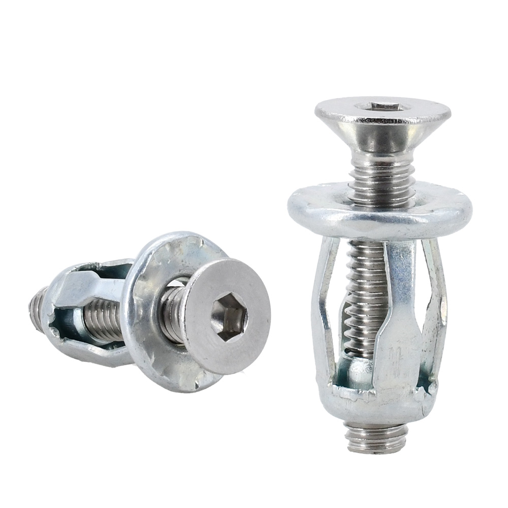 20/30/50 Uds. Kit de perno de tuerca de remache con forma de pétalo, Panel de remache de Metal de expansión, abrazadera de placa de matrícula, tuercas de bloqueo M4 M5 M6 M8