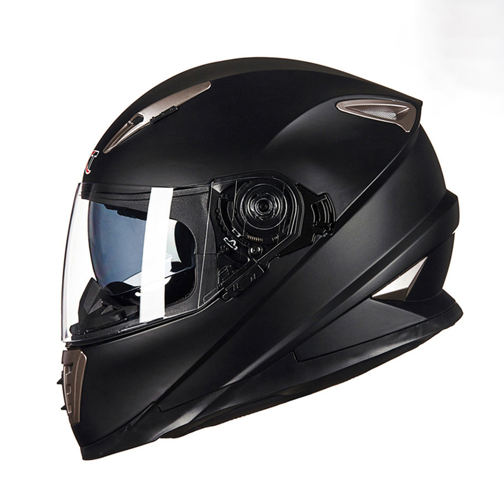 Dual Lens Full Face Motorcycle Helmet Men Women DOT Winter Safety Anti-Fog Waterproof Riding Motorbike Helmet Casco Motocross