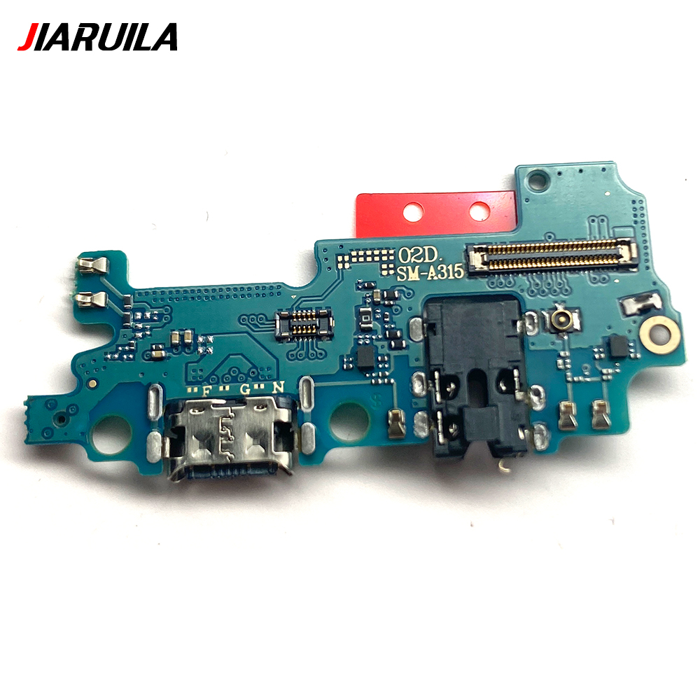 Para Samsung A21S A31 A41 A51 A70 A71 puerto de carga USB micrófono conector placa base principal reemplazo de cable flexible LCD