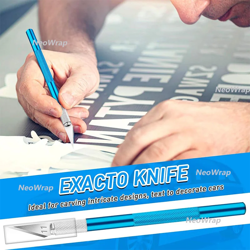NeoWrap-Herramientas de envoltura de vinilo para coche, espátulas de vinilo para coche, espátulas de vinilo, juego de espátulas de vinilo, cuchillo artesanal de precisión, herramientas de tintado de ventana, 10 piezas