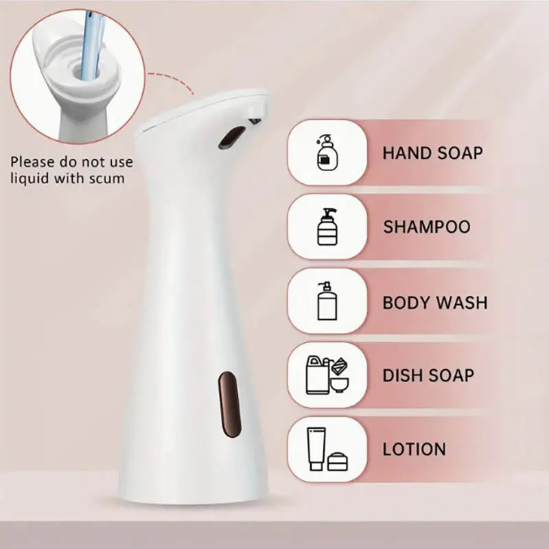 Sensor automático máquina desinfetante para as mãos prato sabão máquina de lavagem corporal shampoo inteligente distância detecção cozinha casa dispensador wc