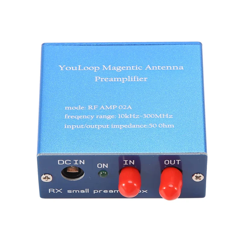 แอมพลิฟายเออร์ก่อนขยายสัญญาณ RF แอมป์สำหรับสายอากาศแม่เหล็ก youloop สำหรับ HF และ VHF