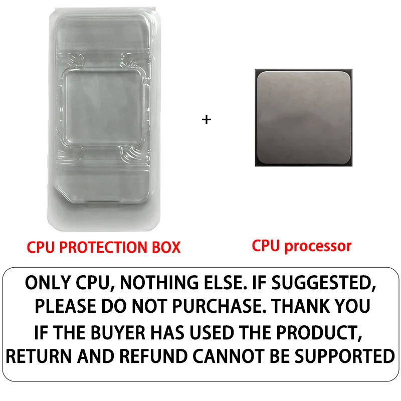 AMD New Ryzen 5 5500 CPU R5 5500  processor Socket AM4 but without cooler