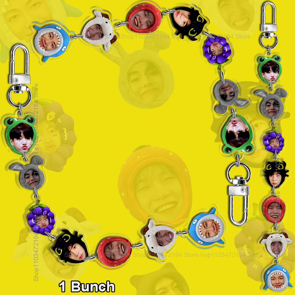 LLavero de acrílico de Kpop Idol Bunch, llavero Funning, Jikookvminkook Funs, accesorios de regalo, nuevo