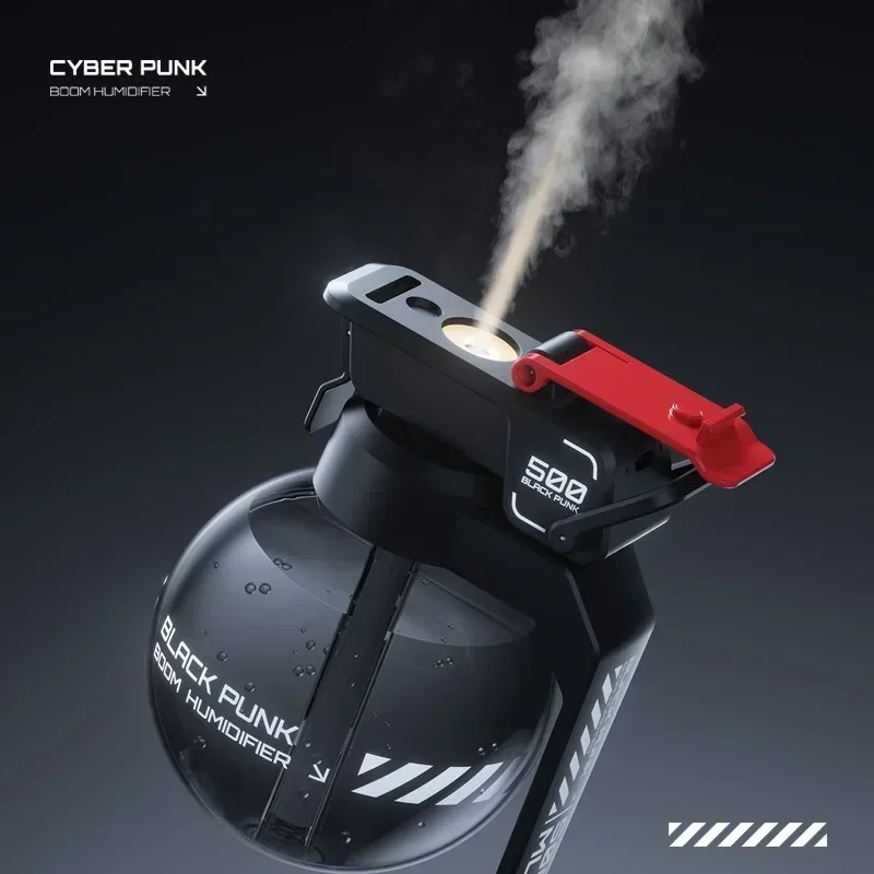 Cyberpunk E-sports Decorazione da tavolo Granata Umidificatore Fiamma Spray Creativo